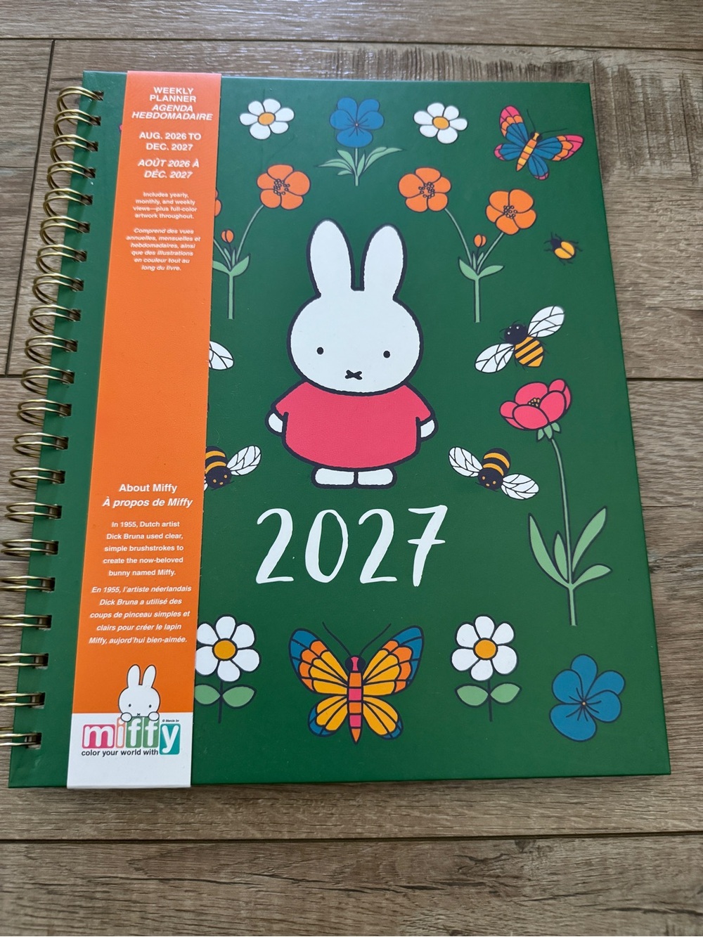MIFFY Weekly/Monthly 2027 Planner NWT